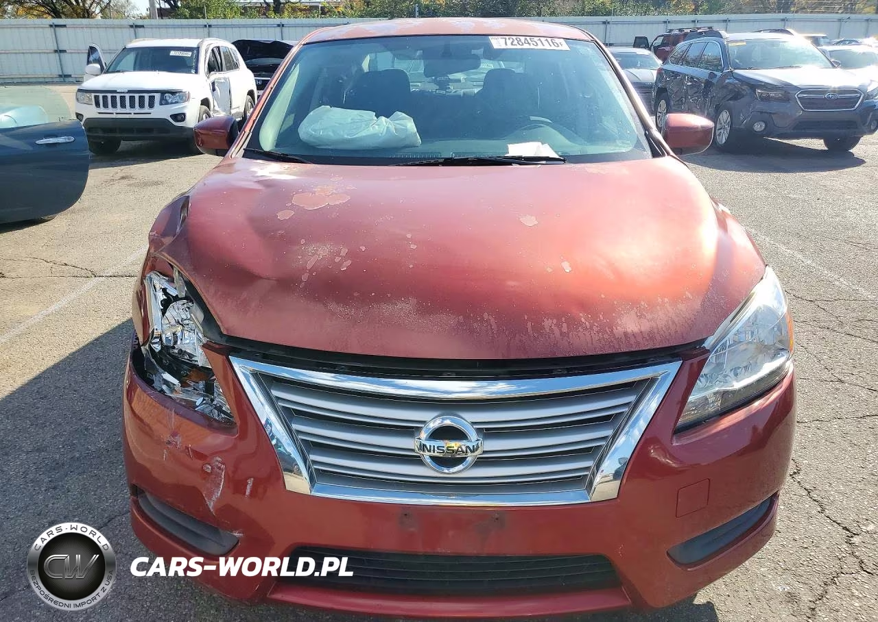 2015 Nissan Sentra Sv VIN:3N1AB7AP8FY292713 - 5