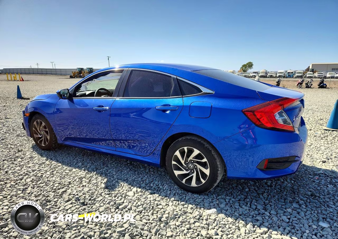 2016 Honda Civic Ex VIN:19XFC2F70GE244475 - 2