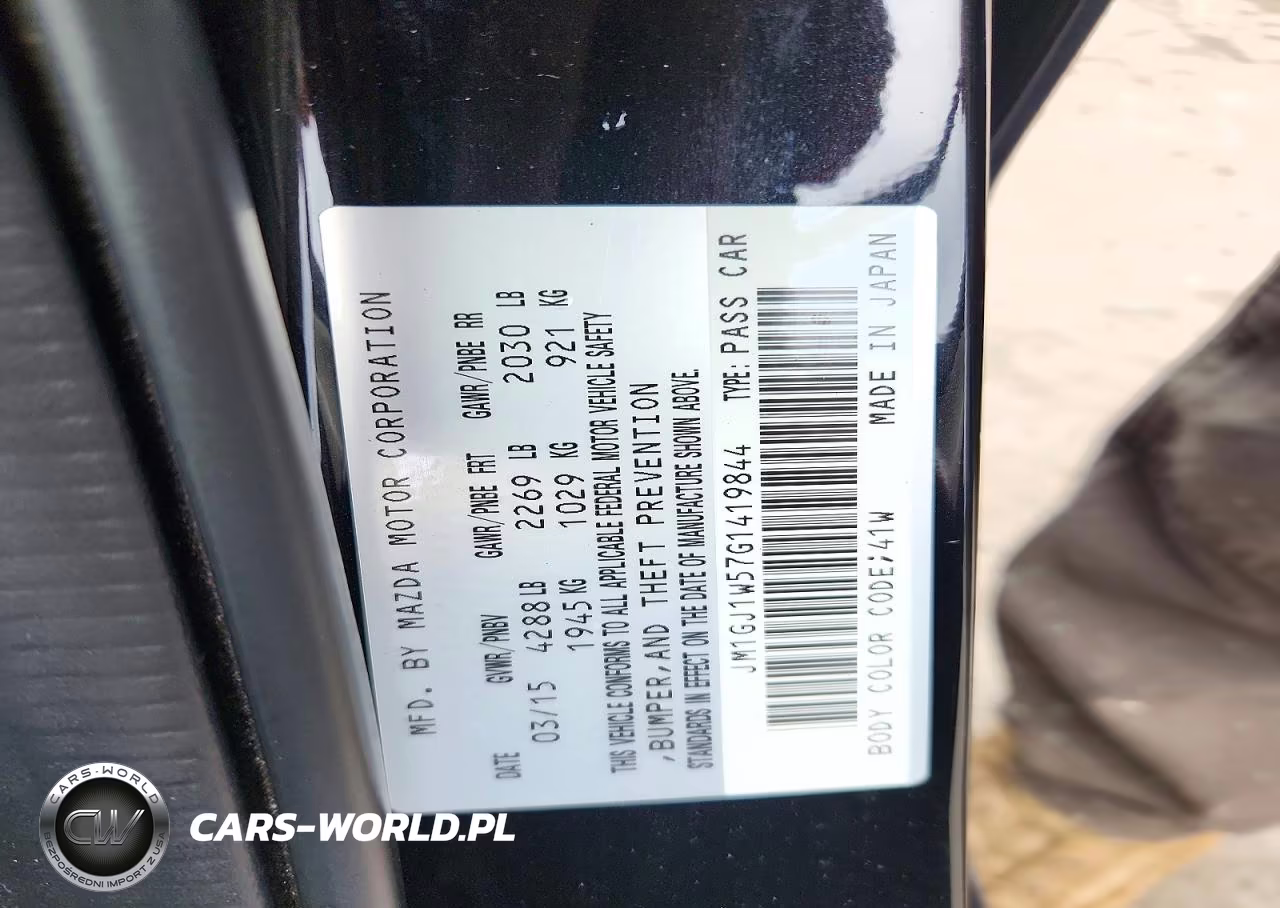 2016 Mazda 6 Grand Touring VIN:JM1GJ1W57G1419844 - 12