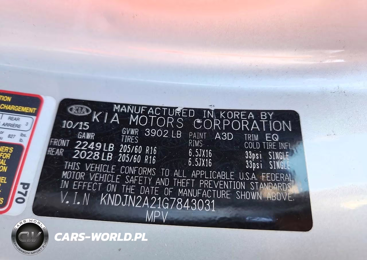 2016 Kia Soul Base VIN:KNDJN2A21G7843031 - 12