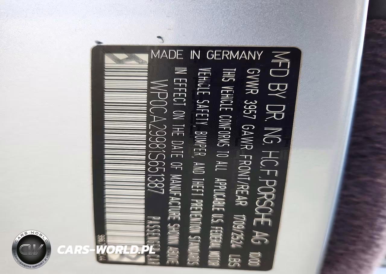 2001 Porsche 911 Carrera 2 VIN:WP0CA29981S651387 - 12