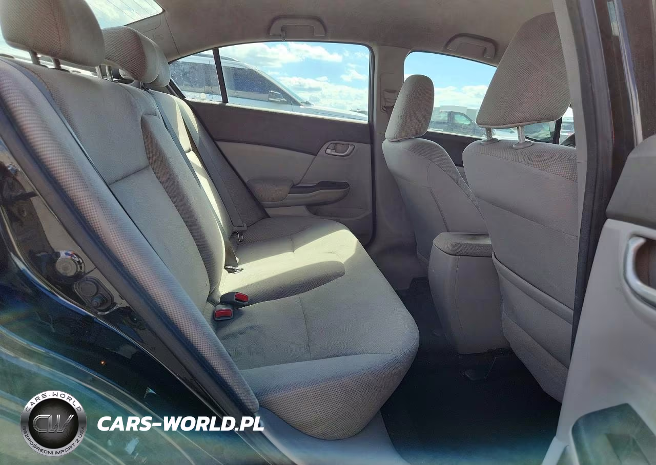 2012 Honda Civic Lx VIN:19XFB2F58CE011715 - 10