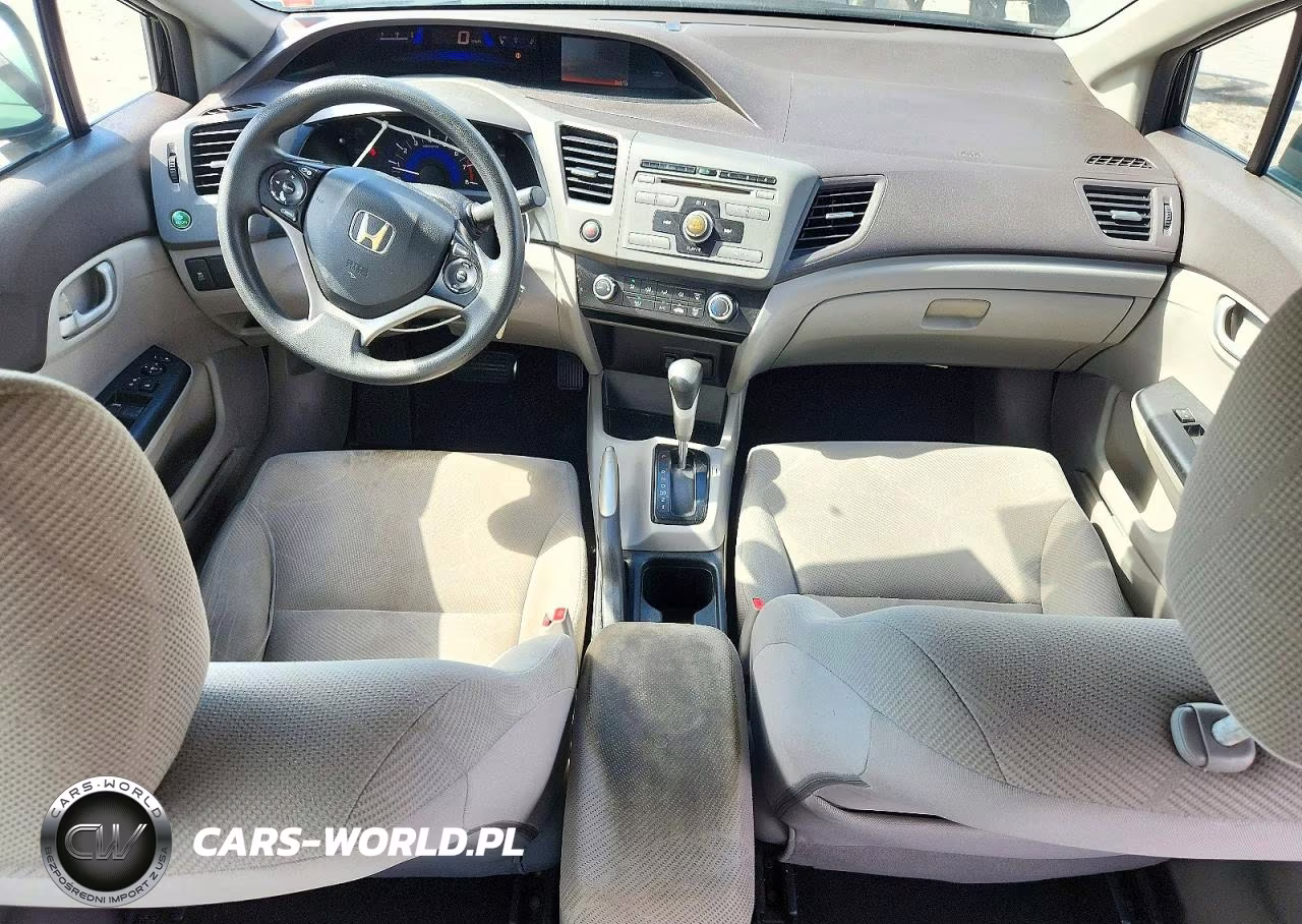 2012 Honda Civic Lx VIN:19XFB2F58CE011715 - 8