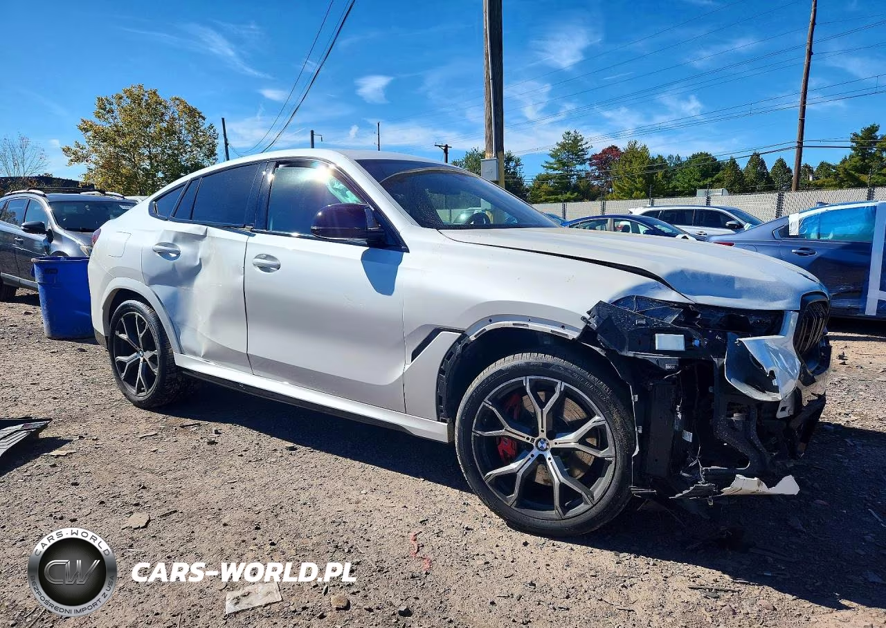 2024 BMW X6 M60I VIN:5UX43EX00R9V32223 - 4