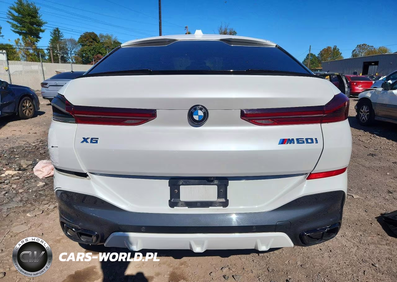2024 BMW X6 M60I VIN:5UX43EX00R9V32223 - 6