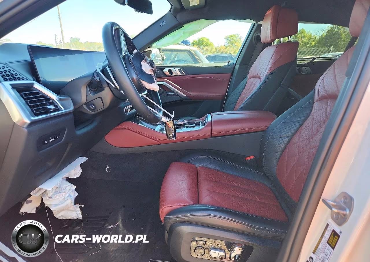 2024 BMW X6 M60I VIN:5UX43EX00R9V32223 - 7
