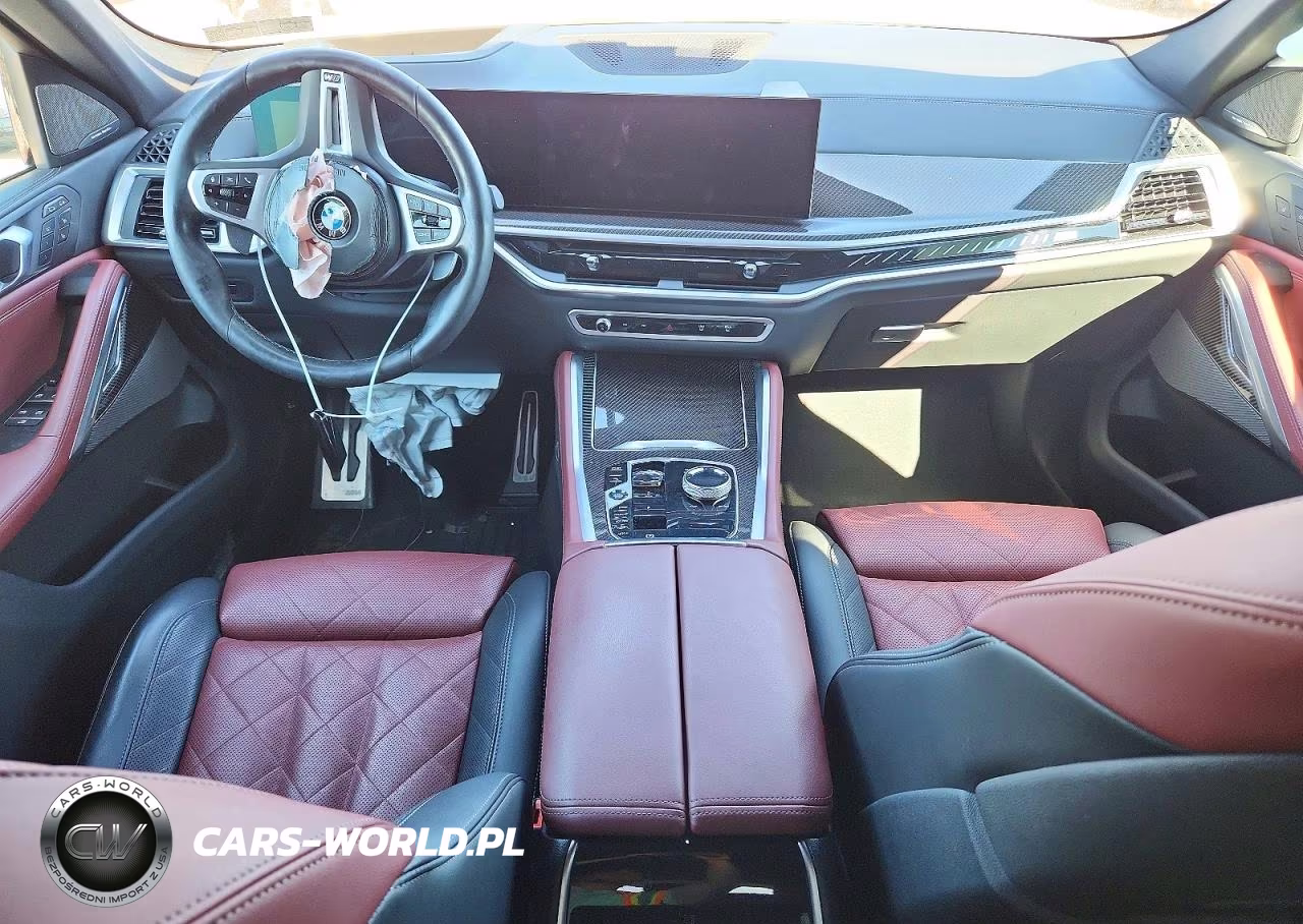 2024 BMW X6 M60I VIN:5UX43EX00R9V32223 - 8