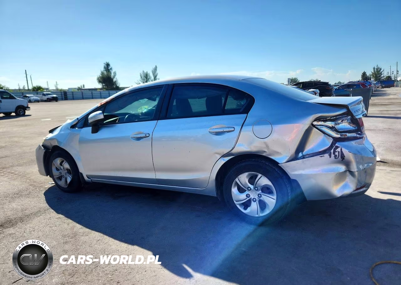 2014 Honda Civic Lx VIN:2HGFB2F58EH516470 - 2
