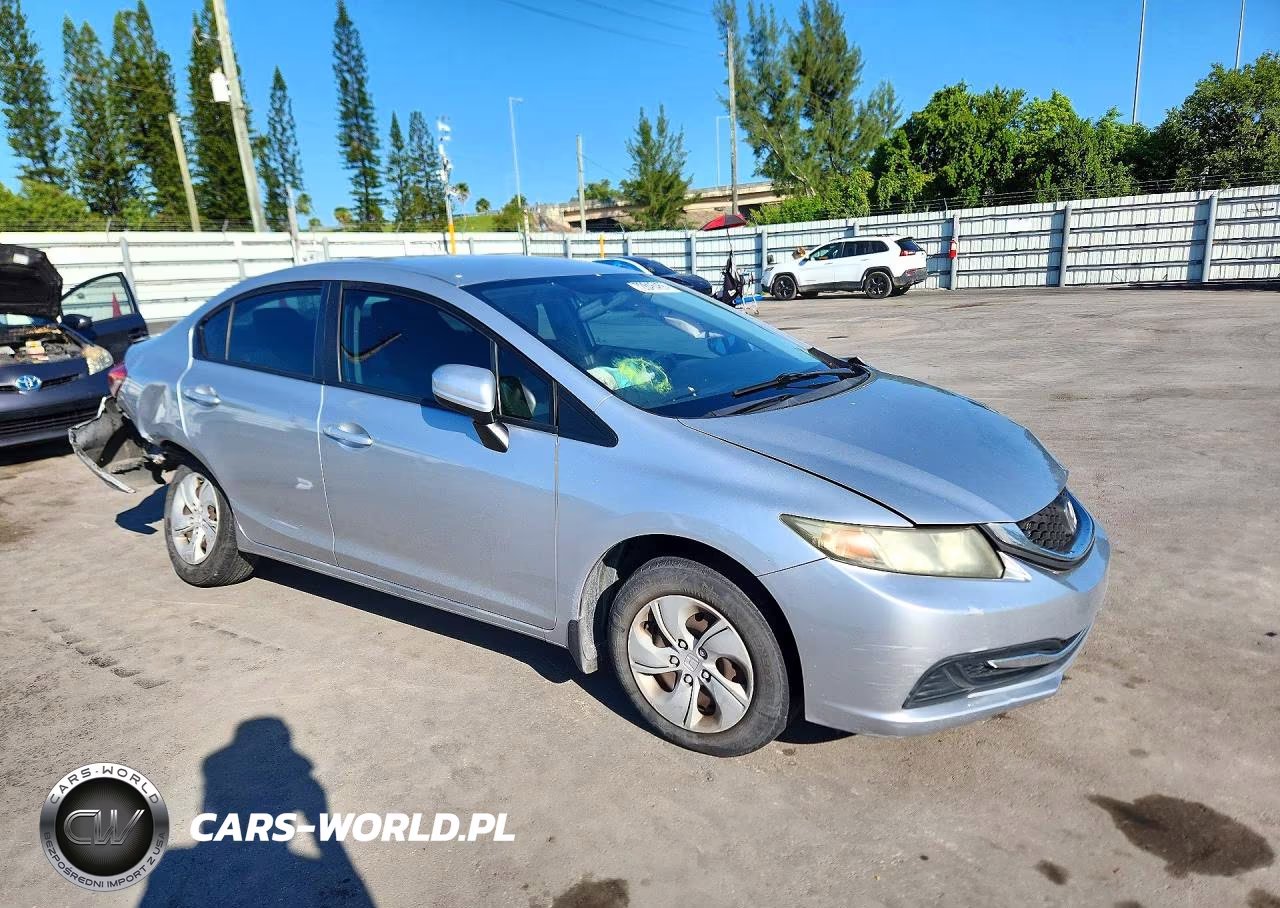 2014 Honda Civic Lx VIN:2HGFB2F58EH516470 - 4
