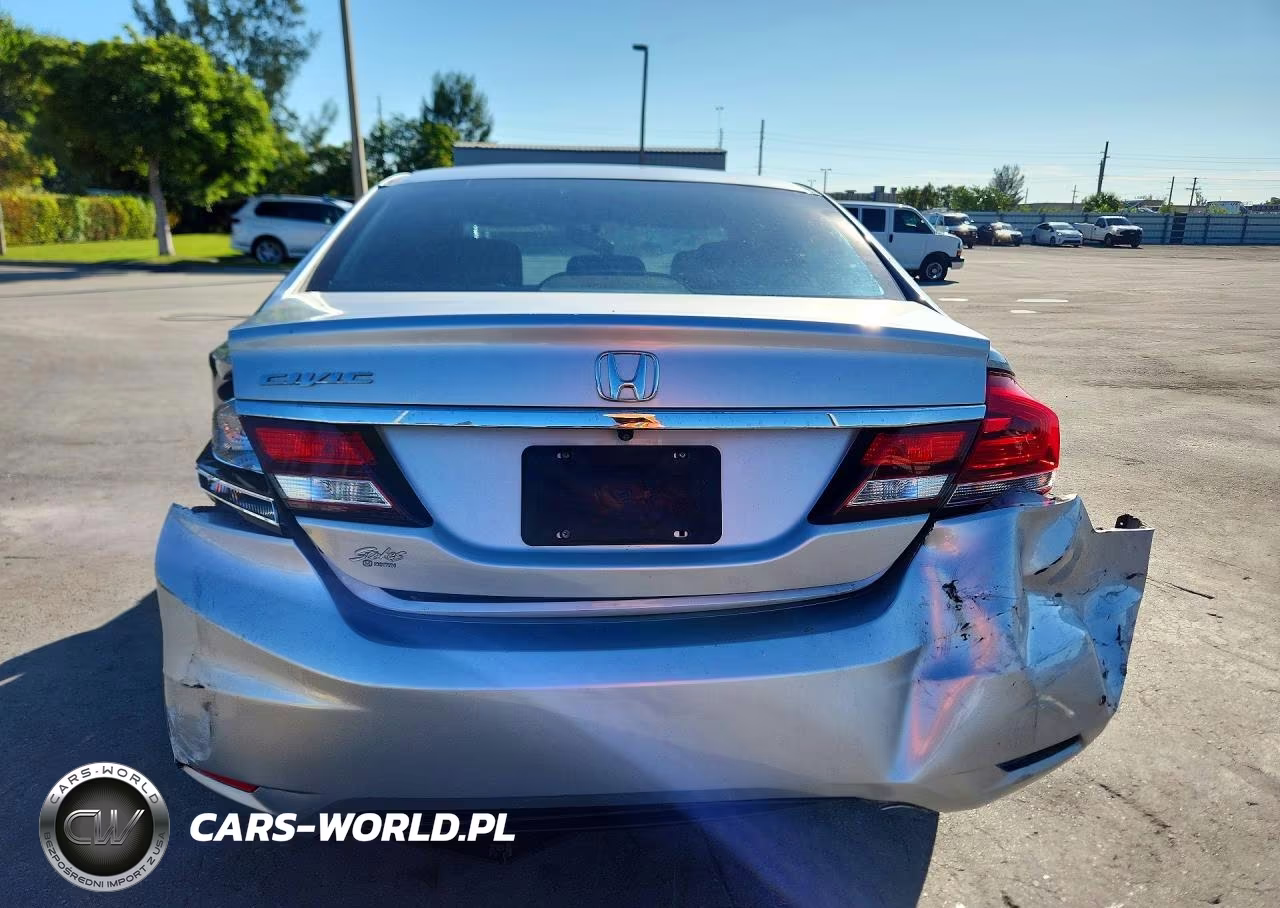 2014 Honda Civic Lx VIN:2HGFB2F58EH516470 - 6