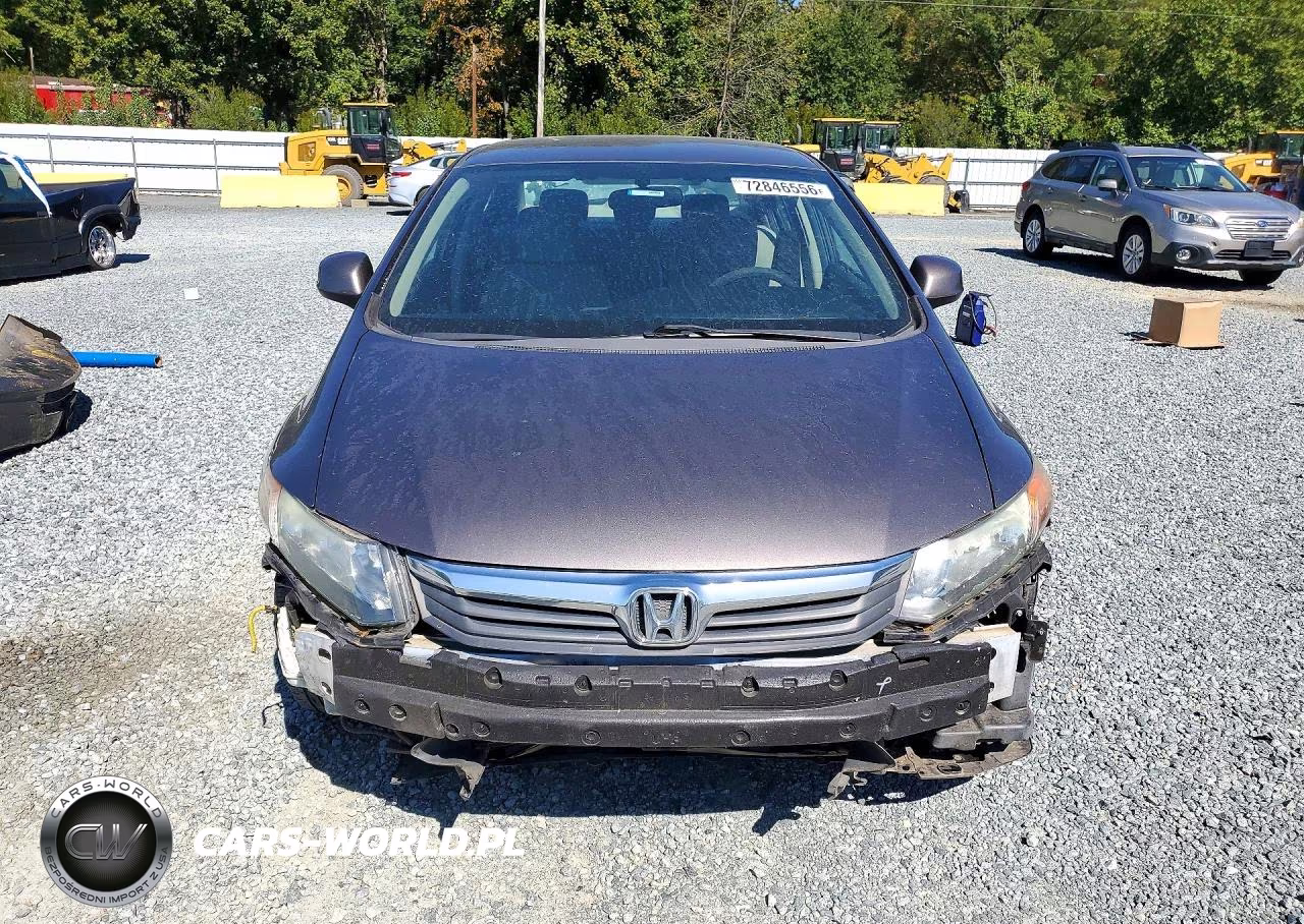 2012 Honda Civic Lx VIN:19XFB2F50CE047639 - 5