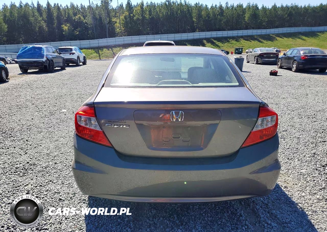 2012 Honda Civic Lx VIN:19XFB2F50CE047639 - 6