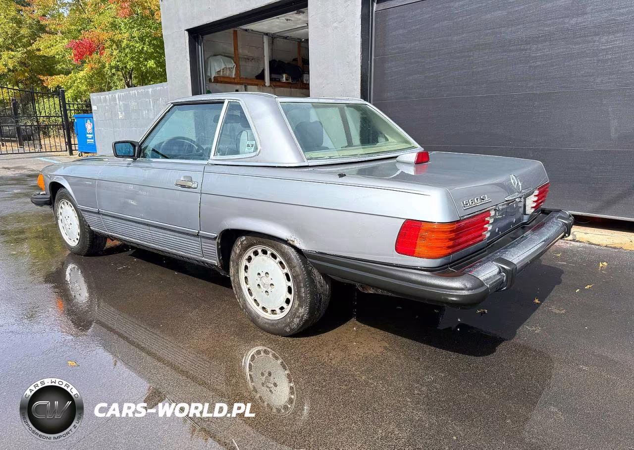 1987 Mercedes-Benz 560 Sl VIN:WDBBA48D9HA061016 - 3
