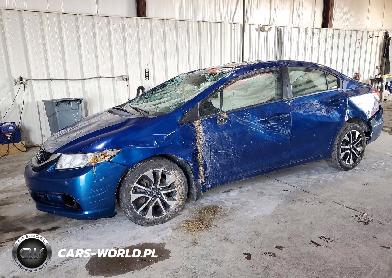 2014 Honda Civic Ex VIN:19XFB2F86EE250502 - 1