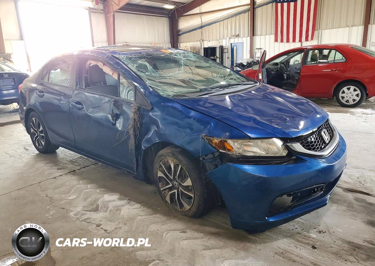 2014 Honda Civic Ex VIN:19XFB2F86EE250502 - 4