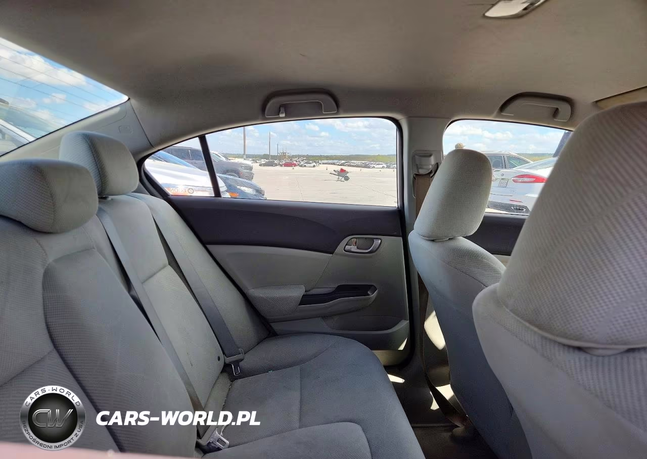2012 Honda Civic Lx VIN:19XFB2F56CE374353 - 10