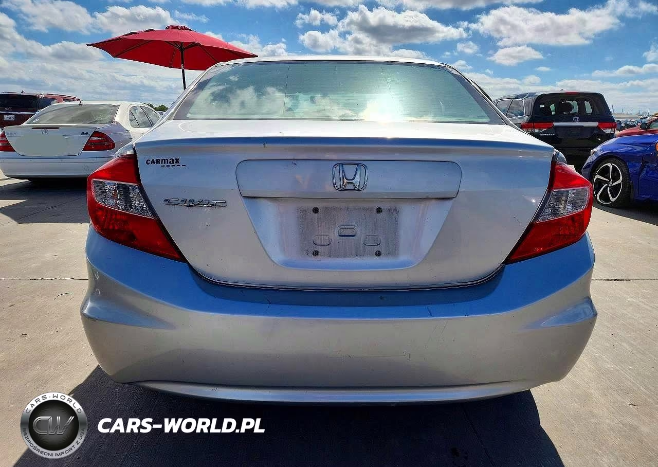 2012 Honda Civic Lx VIN:19XFB2F56CE374353 - 6