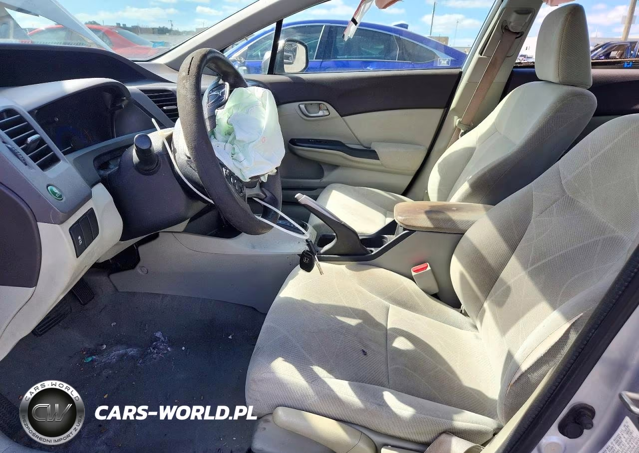 2012 Honda Civic Lx VIN:19XFB2F56CE374353 - 7