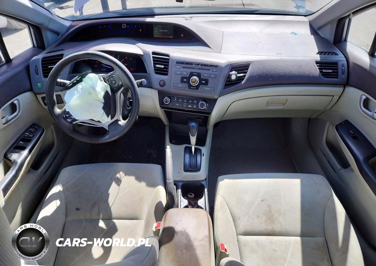 2012 Honda Civic Lx VIN:19XFB2F56CE374353 - 8