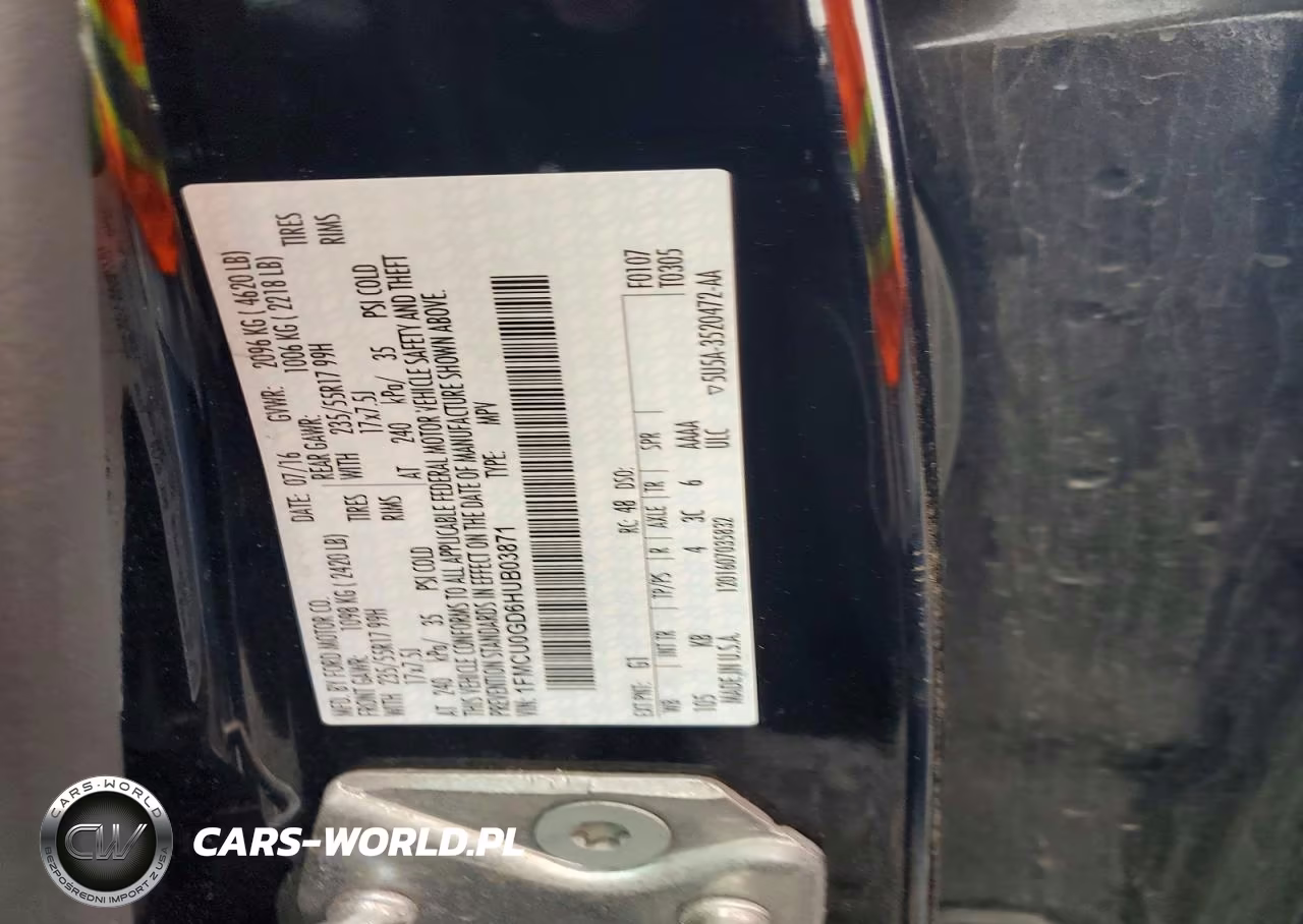 2017 Ford Escape Se VIN:1FMCU0GD6HUB03871 - 12