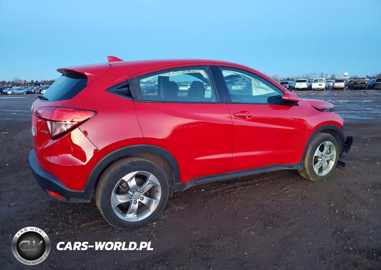 2018 Honda Hr-V Lx VIN:3CZRU6H33JG727749 - 3