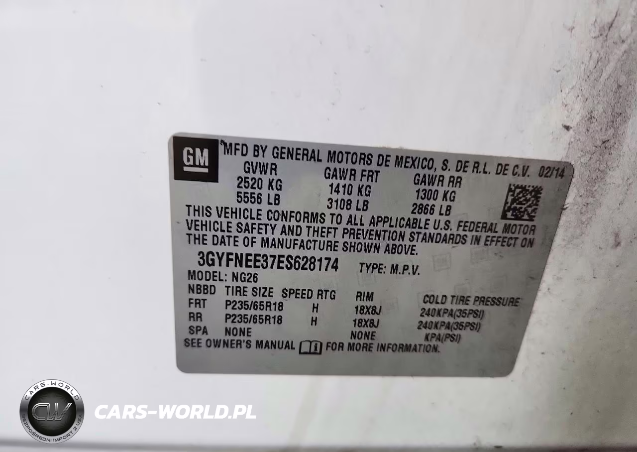2014 Cadillac Srx Luxury Collection VIN:3GYFNEE37ES628174 - 13