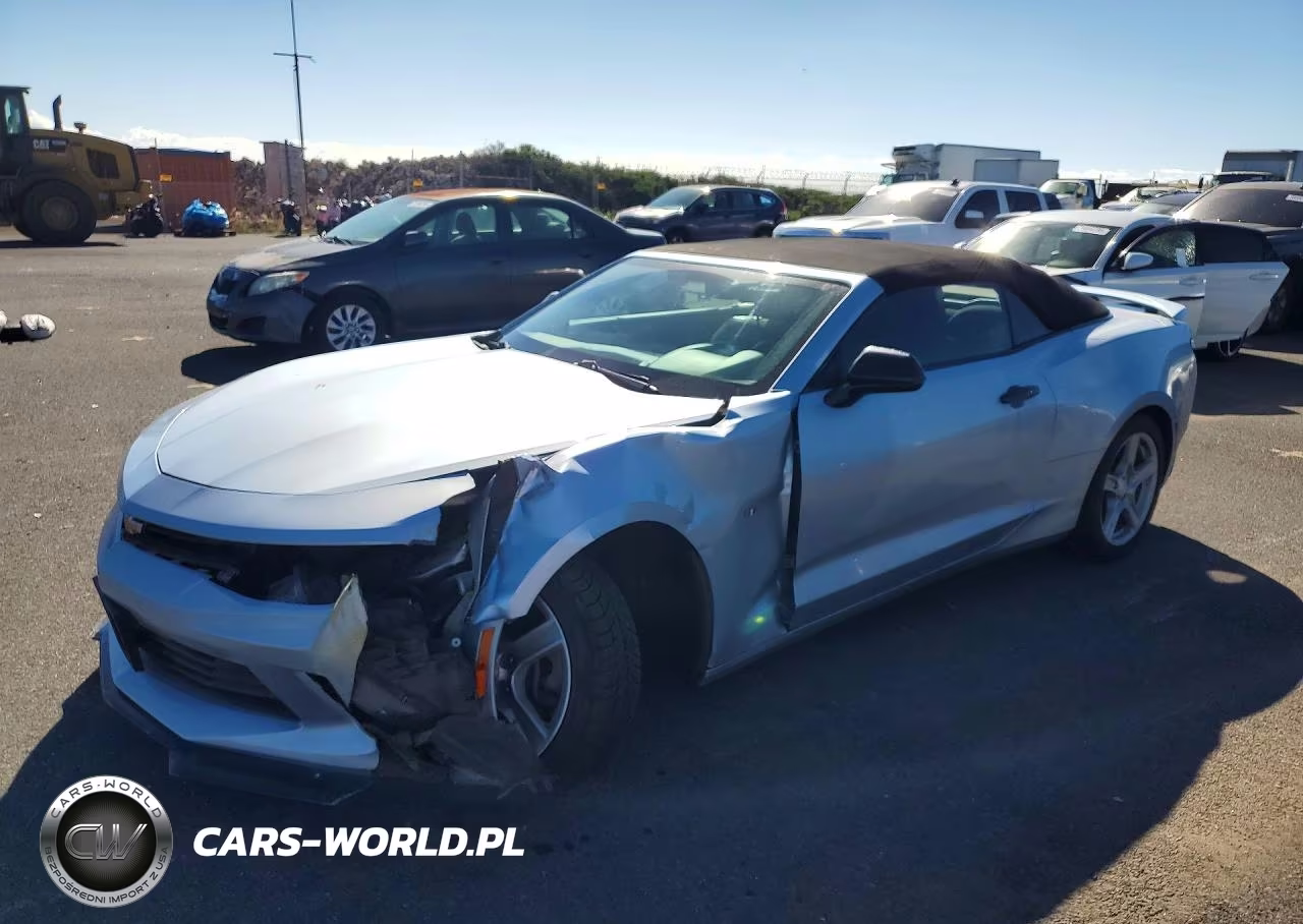 2018 Chevrolet Camaro Lt VIN:1G1FB3DX8J0131880 - 1