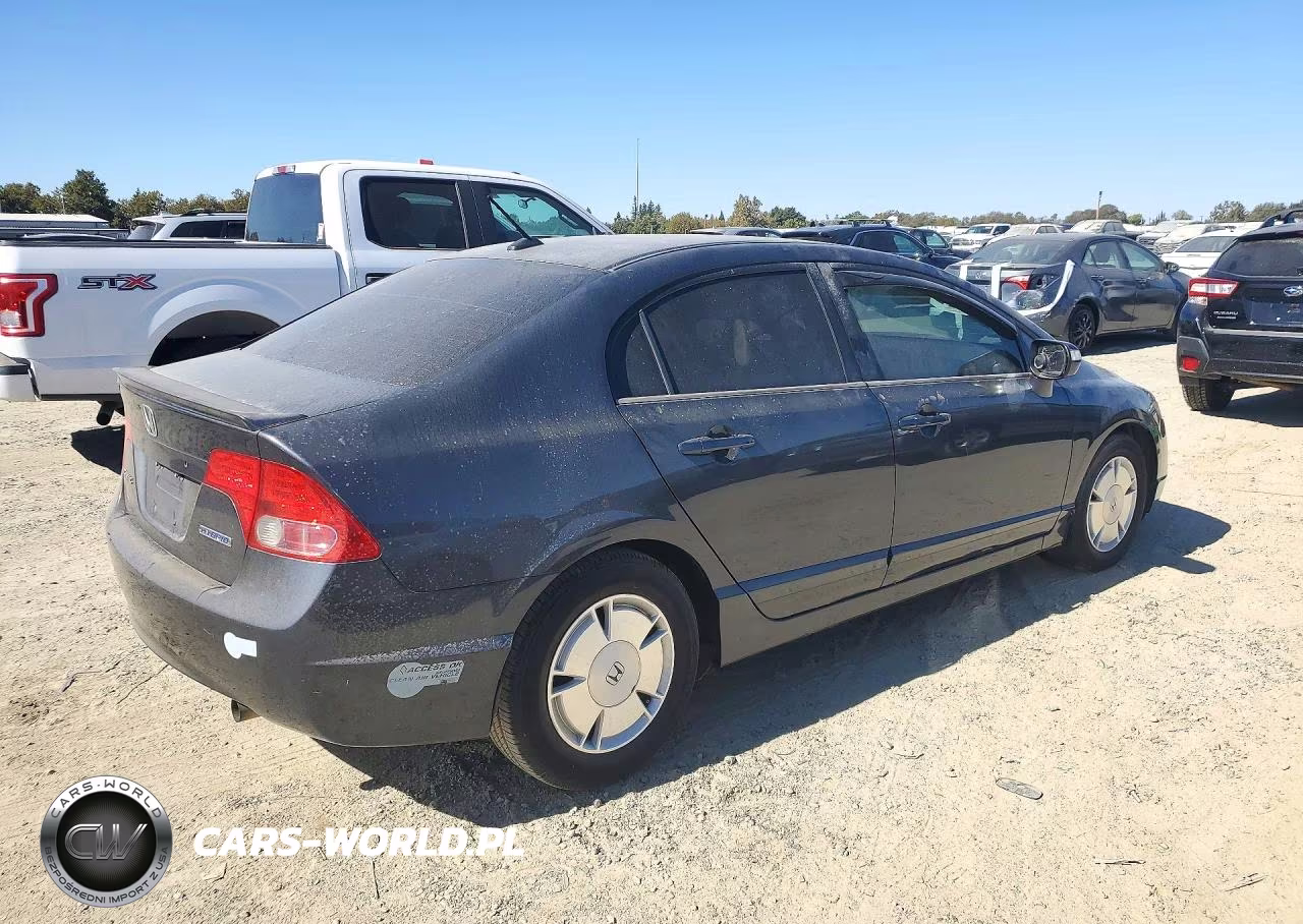2007 Honda Civic Hybrid VIN:JHMFA36217S001270 - 3