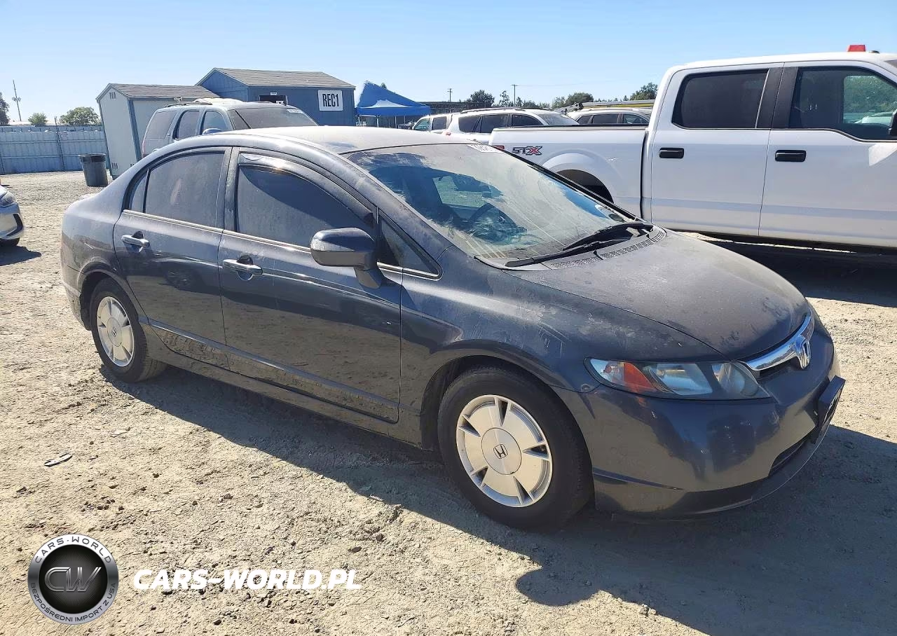 2007 Honda Civic Hybrid VIN:JHMFA36217S001270 - 4
