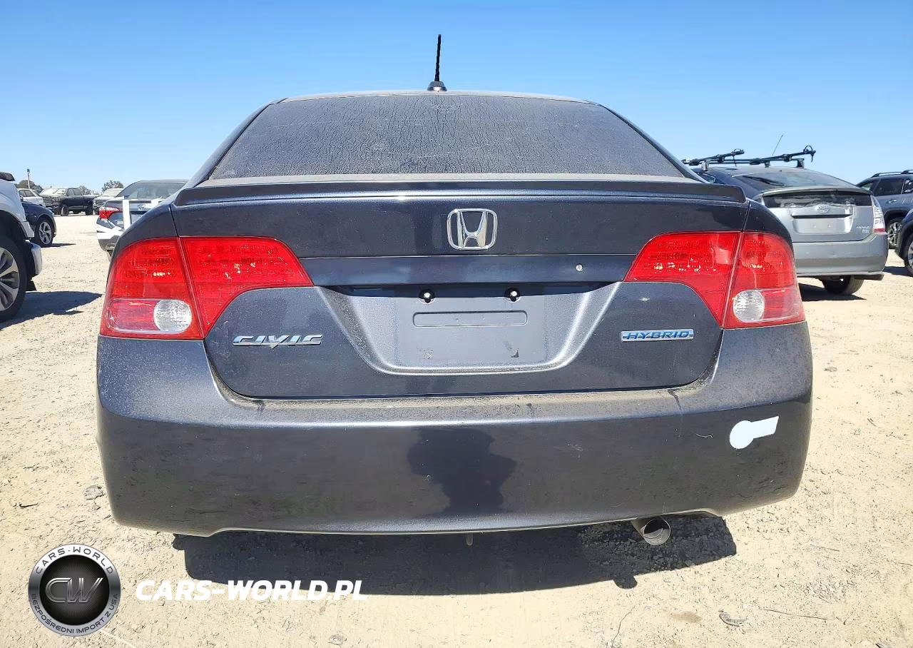 2007 Honda Civic Hybrid VIN:JHMFA36217S001270 - 6