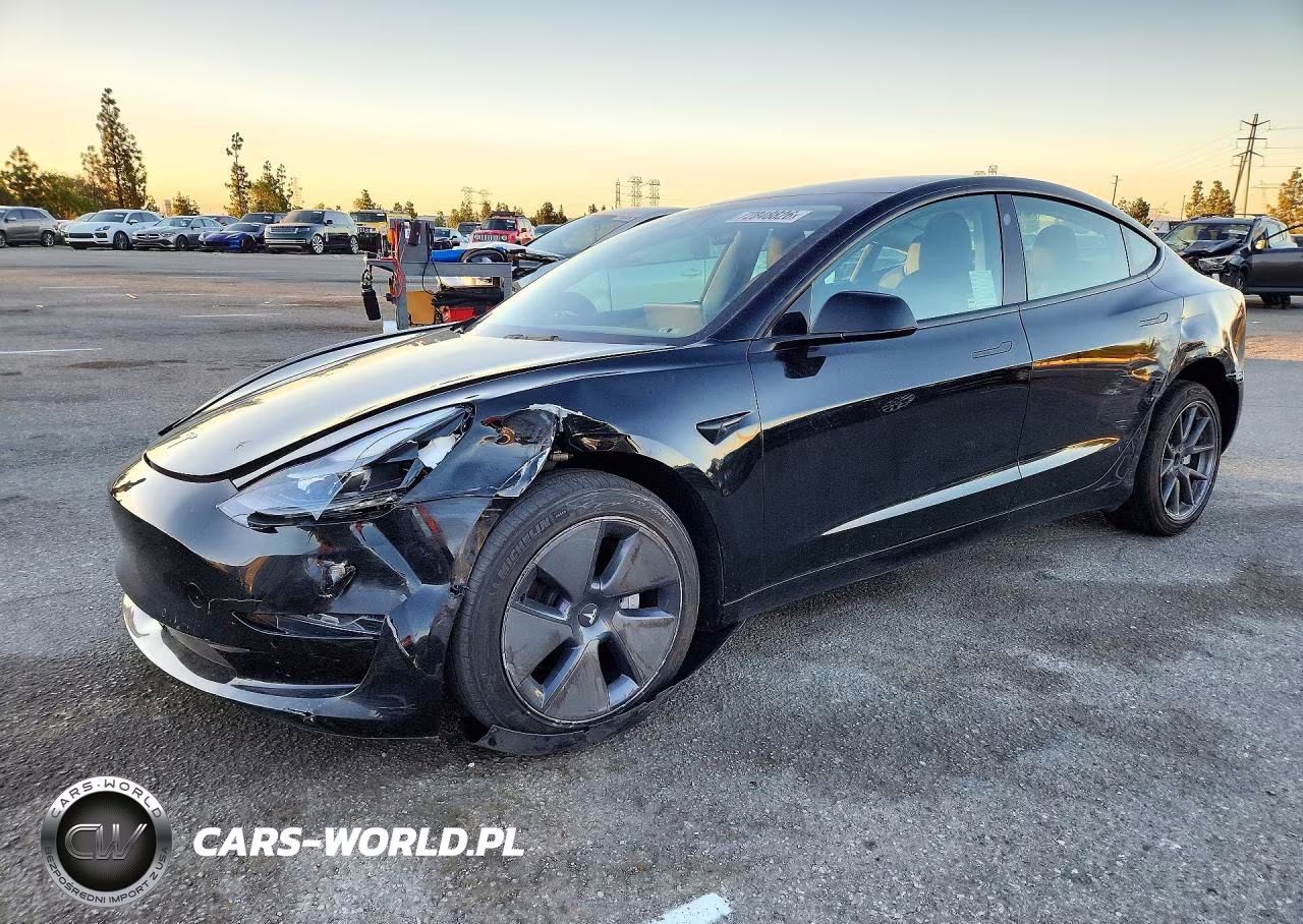 2022 Tesla Model 3 VIN:5YJ3E1EA8NF147553 - 1