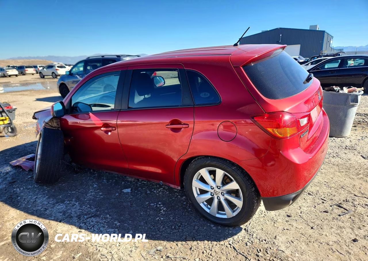 2014 Mitsubishi Outlander Sport Es VIN:4A4AR3AU9EE013488 - 2