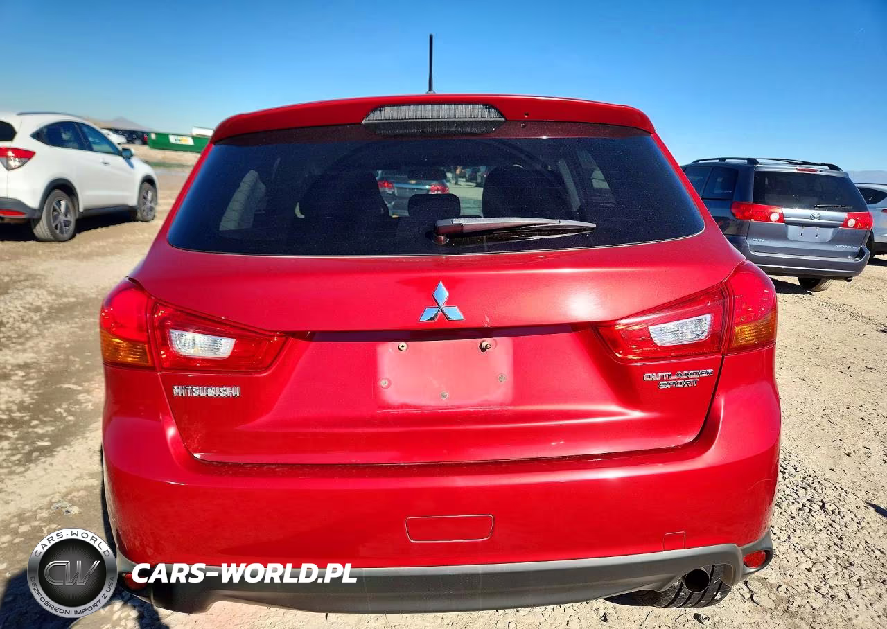 2014 Mitsubishi Outlander Sport Es VIN:4A4AR3AU9EE013488 - 6