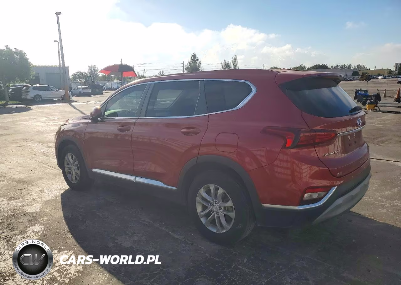 2019 Hyundai Santa Fe Se VIN:5NMS23AD6KH030743 - 2