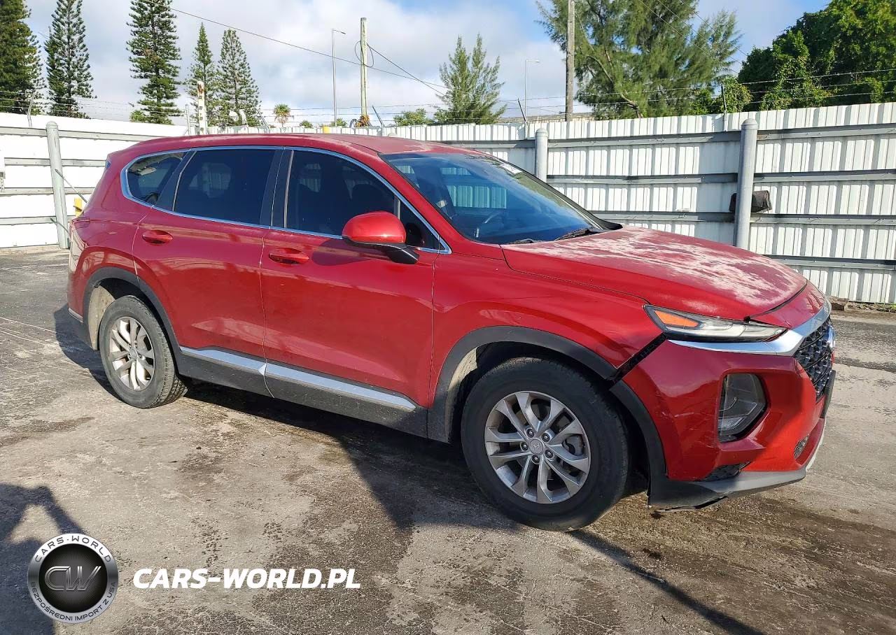 2019 Hyundai Santa Fe Se VIN:5NMS23AD6KH030743 - 4
