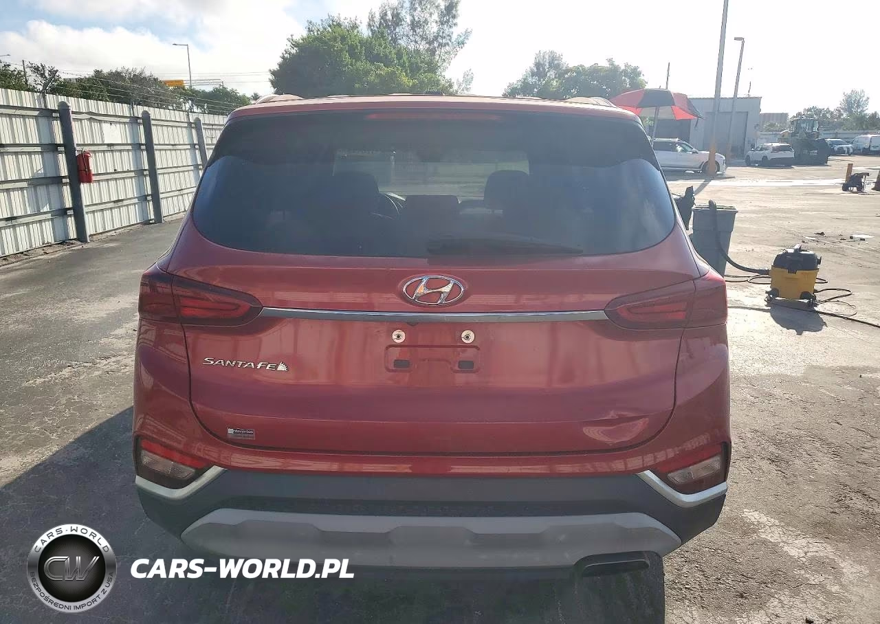 2019 Hyundai Santa Fe Se VIN:5NMS23AD6KH030743 - 6