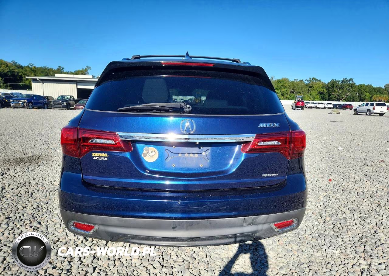2015 Acura Mdx Technology VIN:5FRYD4H44FB025773 - 6