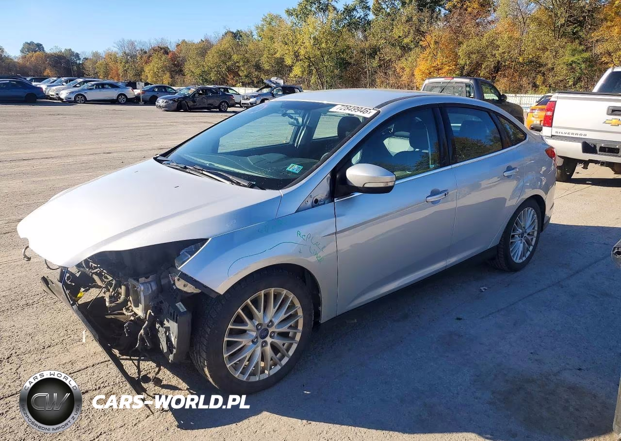 2014 Ford Focus Titanium VIN:1FADP3J24EL346854 - 1