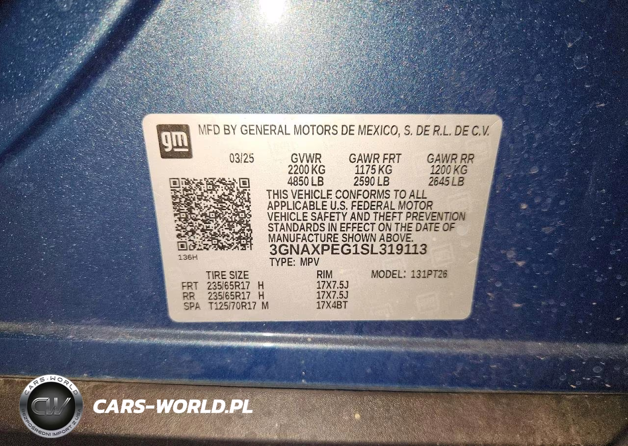 2025 Chevrolet Equinox Lt VIN:3GNAXPEG1SL319113 - 13