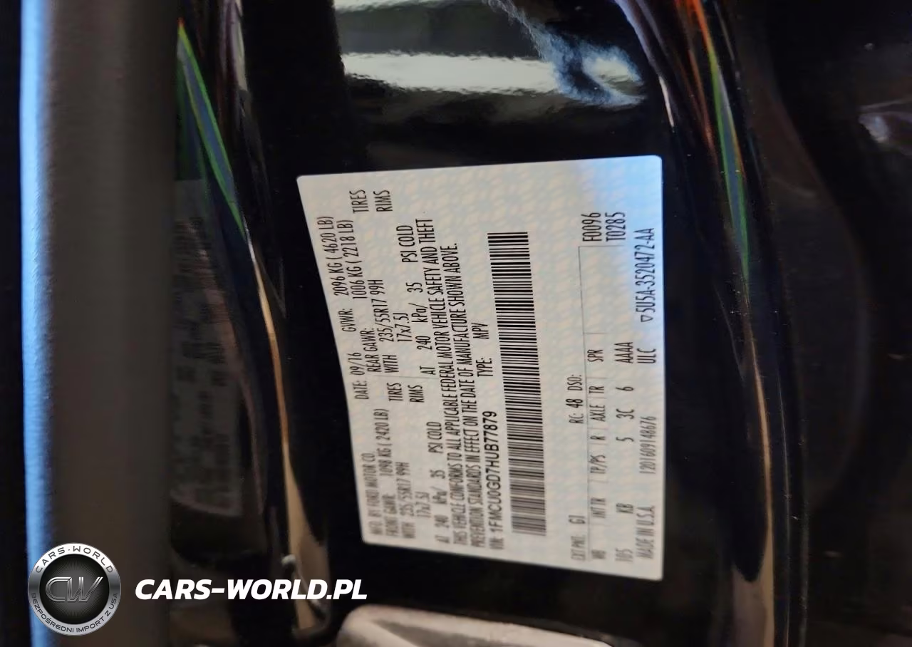 2017 Ford Escape Se VIN:1FMCU0GD7HUB77879 - 13
