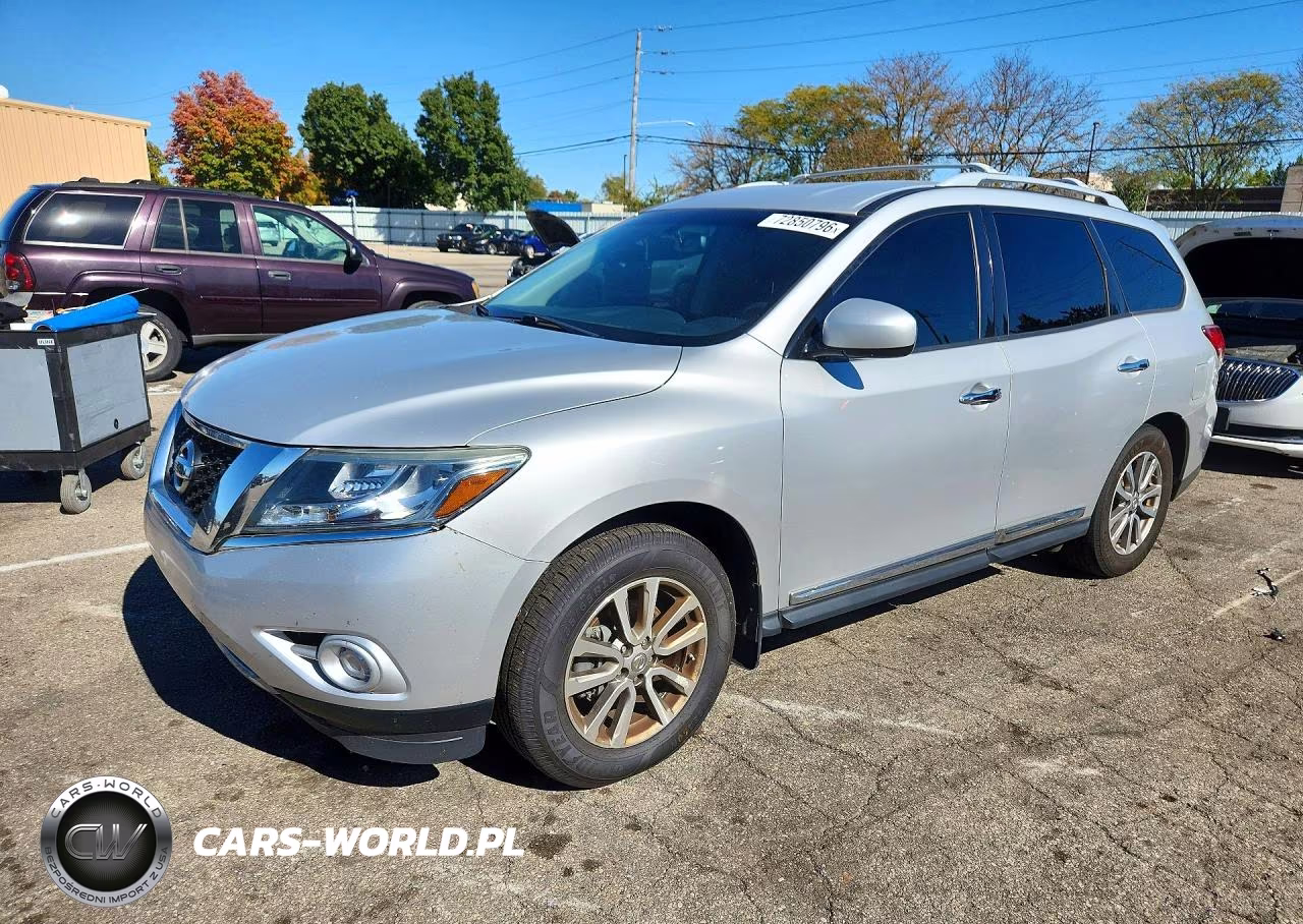 2015 Nissan Pathfinder Sl VIN:5N1AR2MM2FC623268 - 1