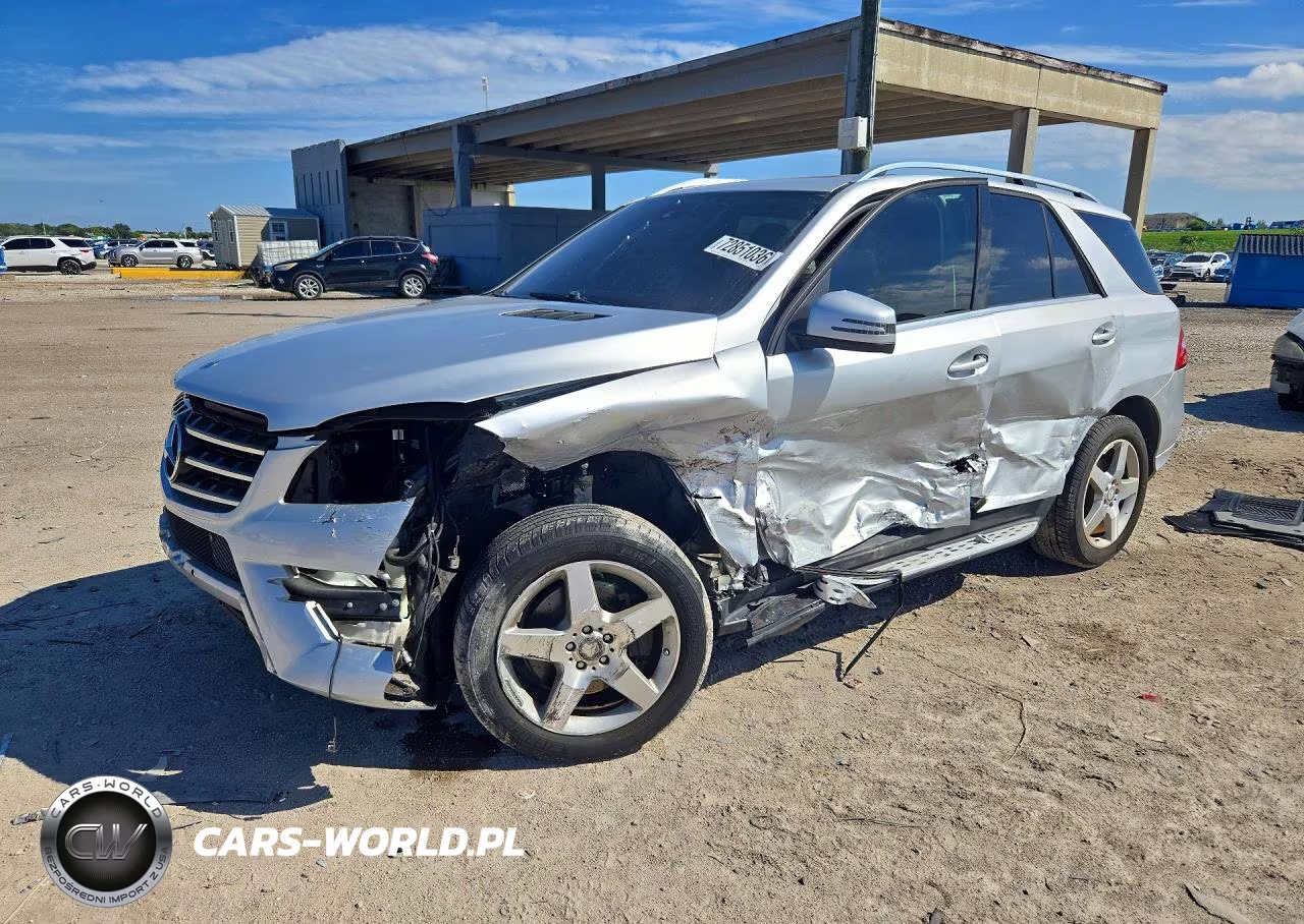 2015 Mercedes-Benz Ml 350 VIN:4JGDA5JB0FA491275 - 1