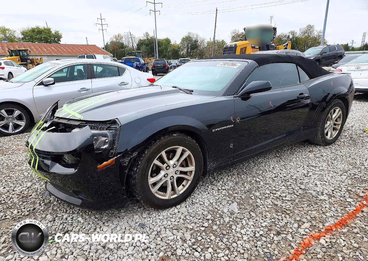 2014 Chevrolet Camaro Lt VIN:2G1FB3D34E9274303 - 1