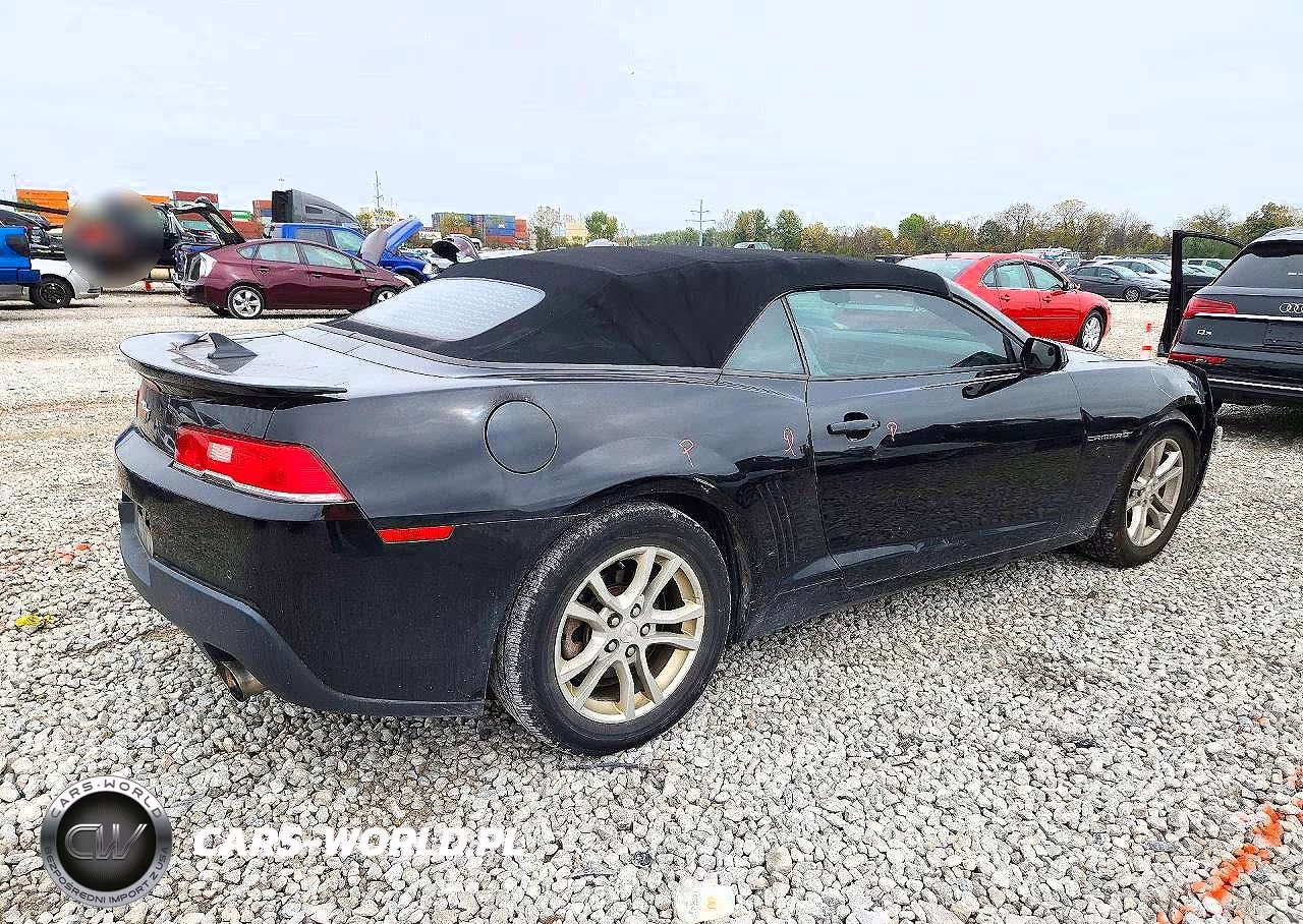 2014 Chevrolet Camaro Lt VIN:2G1FB3D34E9274303 - 3