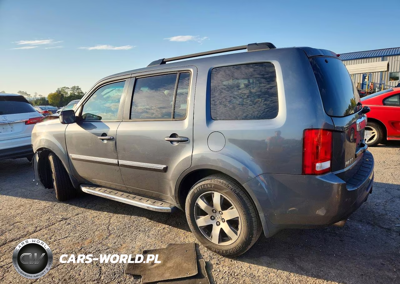 2012 Honda Pilot Touring VIN:5FNYF4H90CB076626 - 2