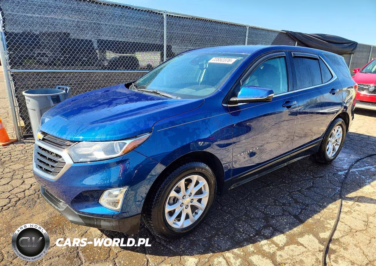 2019 Chevrolet Equinox Lt VIN:3GNAXJEV5KL346455 - 1