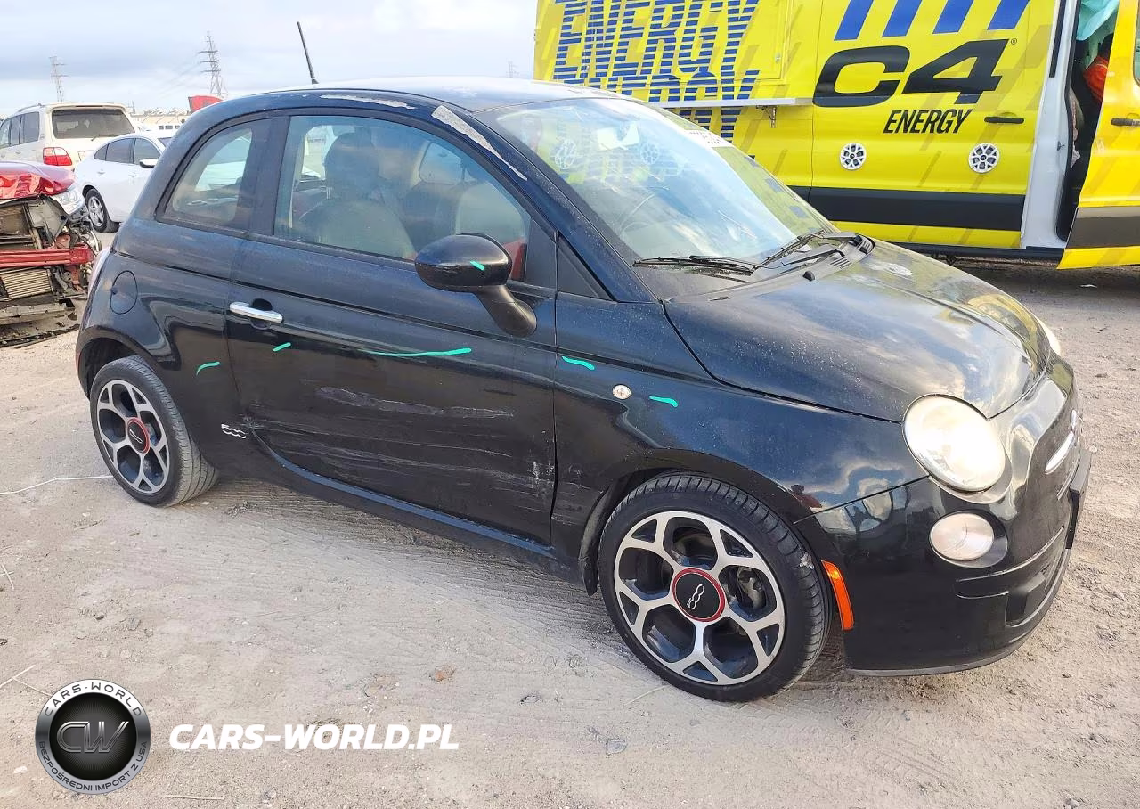2013 Fiat 500 Pop VIN:3C3CFFAR8DT665091 - 4