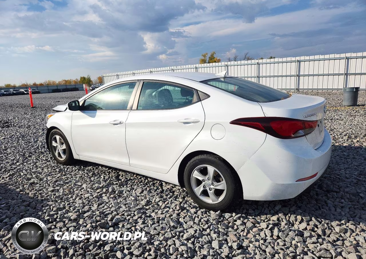 2015 Hyundai Elantra Se VIN:5NPDH4AE2FH640900 - 2