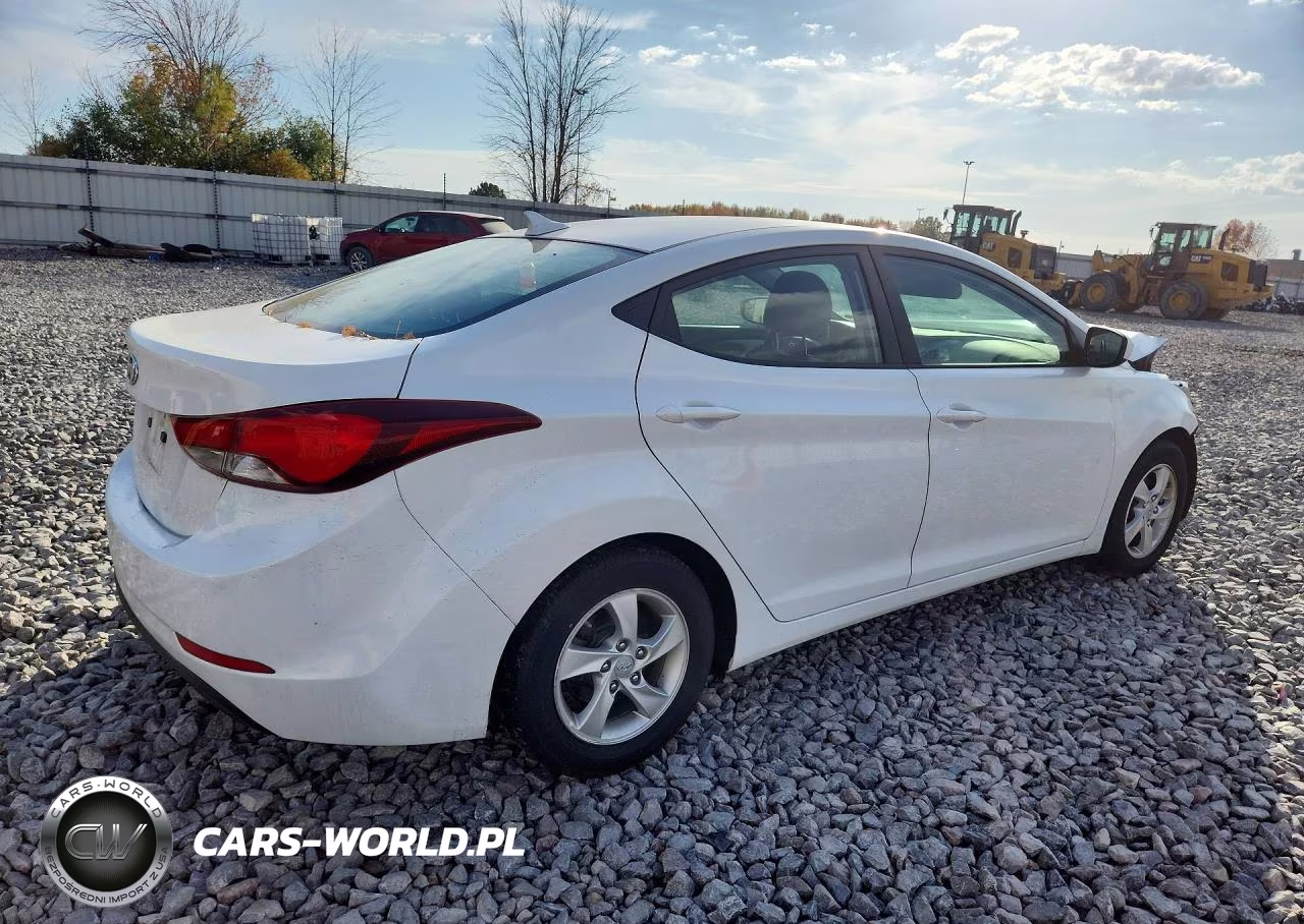 2015 Hyundai Elantra Se VIN:5NPDH4AE2FH640900 - 3