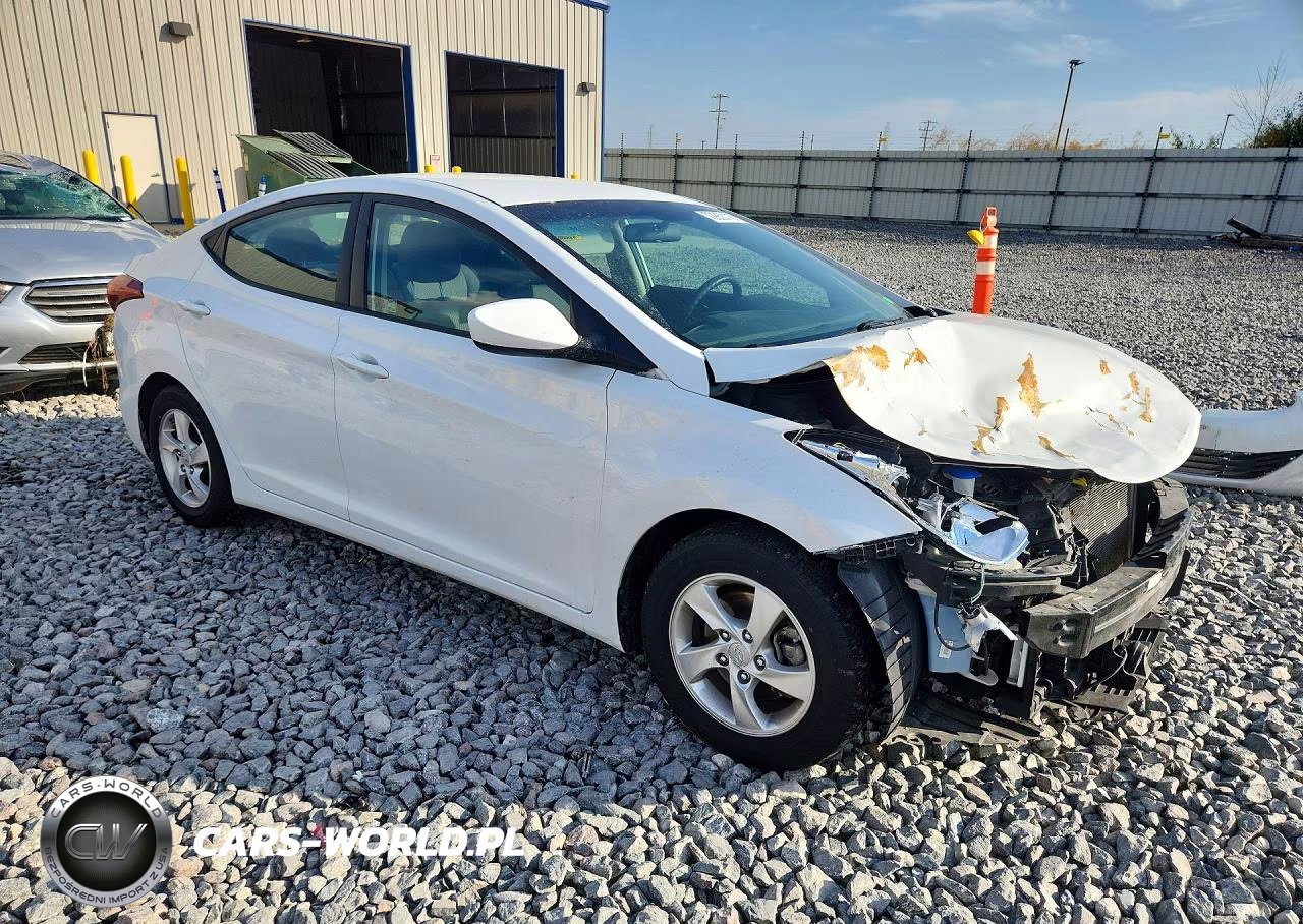 2015 Hyundai Elantra Se VIN:5NPDH4AE2FH640900 - 4